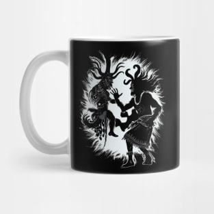 Shaman Dances with the Demon Dance of Fire and Power Mug